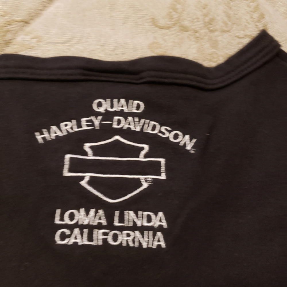 Harley Davidson shirt. Tote 4. - Picture 4 of 5